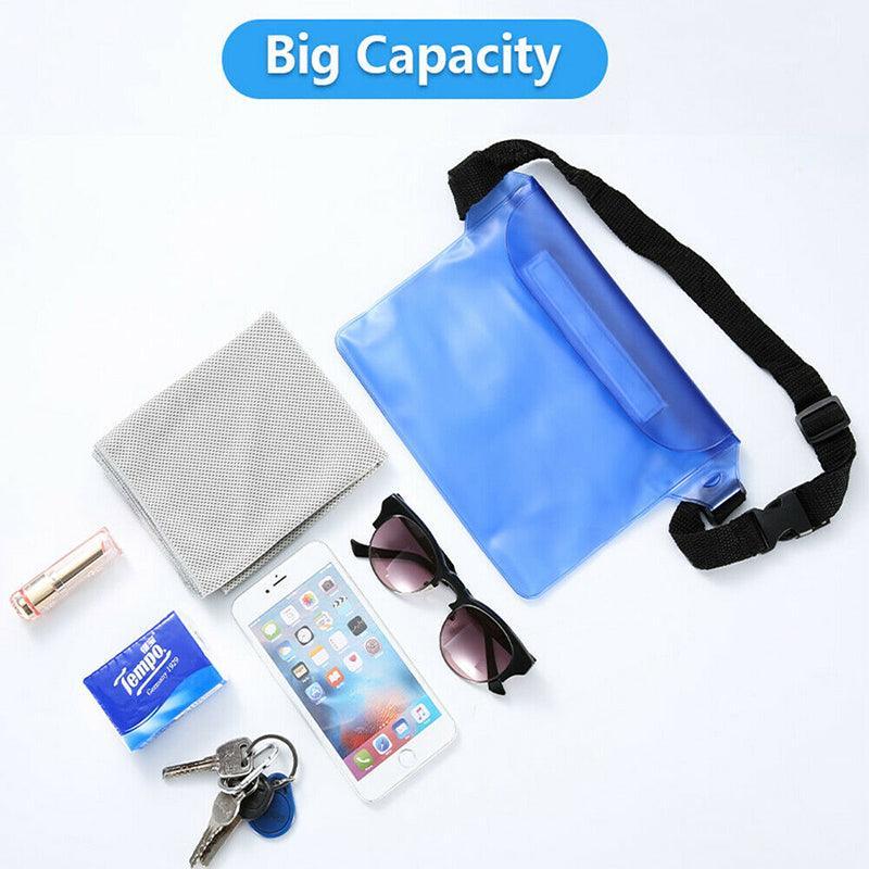 Waterproof Waist Bag for Swimming and Boating - Green - view 4