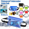 Waterproof Waist Bag for Swimming and Boating - Orange - view 5
