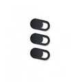 Webcam Cover Slide for Laptop Camera - Ultra Thin Privacy Protection, Black, Pack of 3