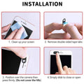 Webcam Cover Slide for Laptop Camera - Ultra Thin Privacy Protection, Black, Pack of 3 - view 4