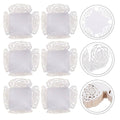 Wedding Candy Chocolate Boxes Hollow Rose Lace, Pack of 50 - Red - view 4