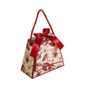 Wedding Candy Gift Boxes with Rope Handle, Pack of 50 - Red