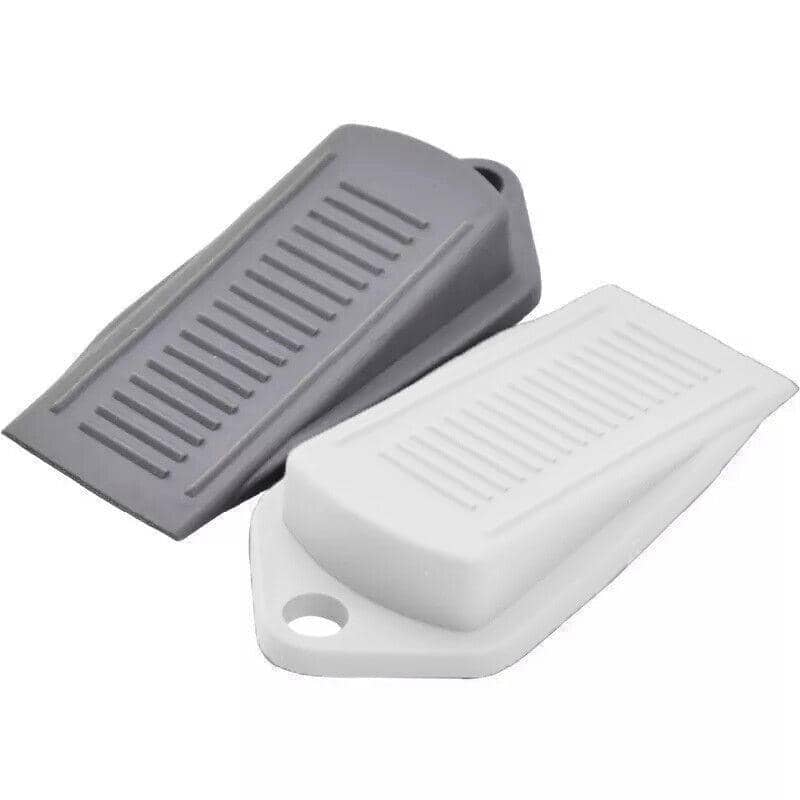 Wedge Door Stoppers, Pack of 3 - Grey - view 3