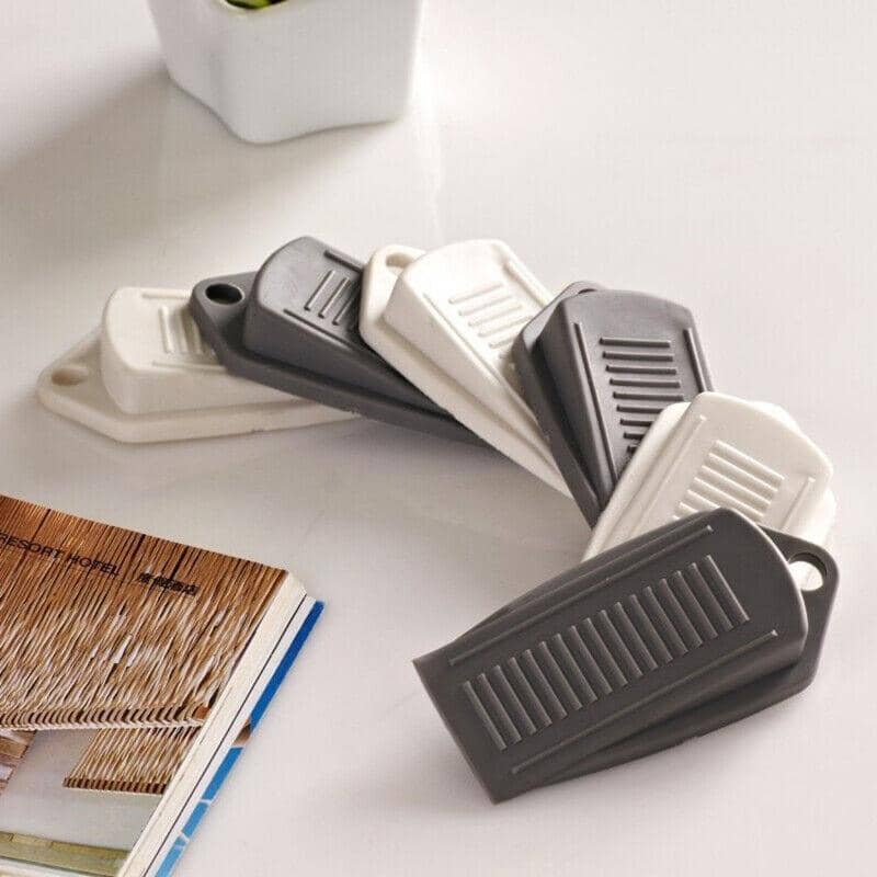 Wedge Door Stoppers, Pack of 3 - Grey - view 5