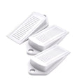 Wedge Door Stoppers, Pack of 3 - White