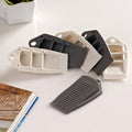 Wedge Door Stoppers, Pack of 3 - White - view 4