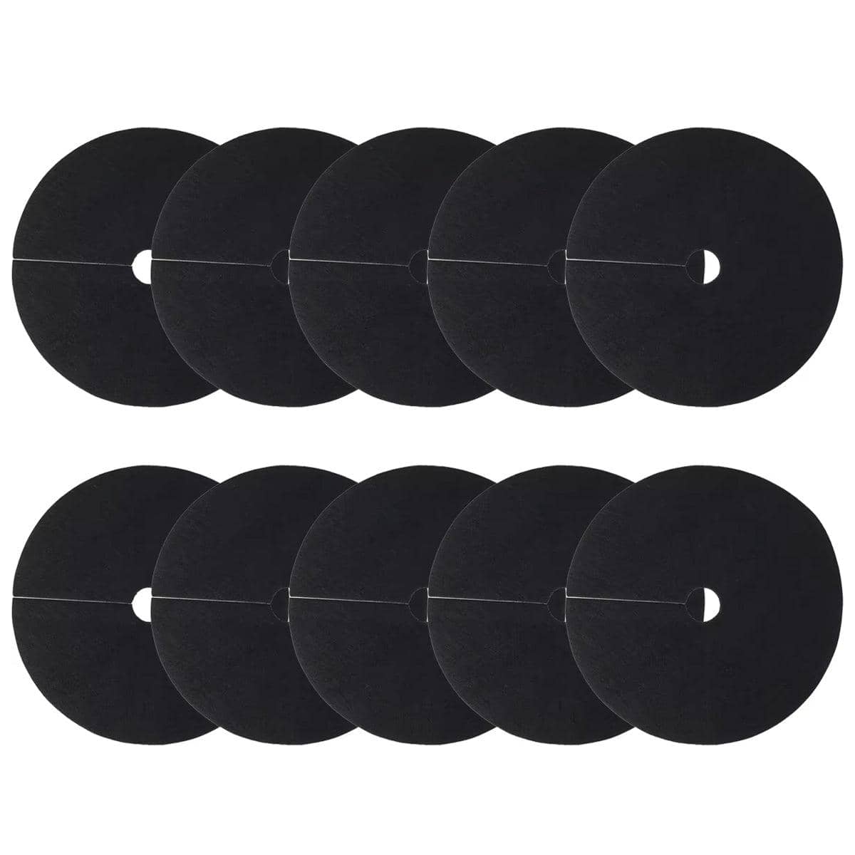 Weed Barrier Disc Mats, 82 cm, Pack of 10 - view 2
