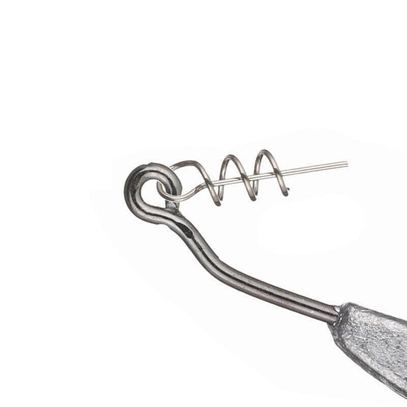 Weedless Jighead Worm Hook with Spinner Blade - Size 2/0, Pack of 2 - view 4