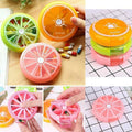 Weekly 7 Day Round Pill Organiser Case - Orange - view 4