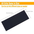 Wet and Dry Sandpaper Set of 45, Grits 120 to 5000, Silicon Carbide Sheets - view 4