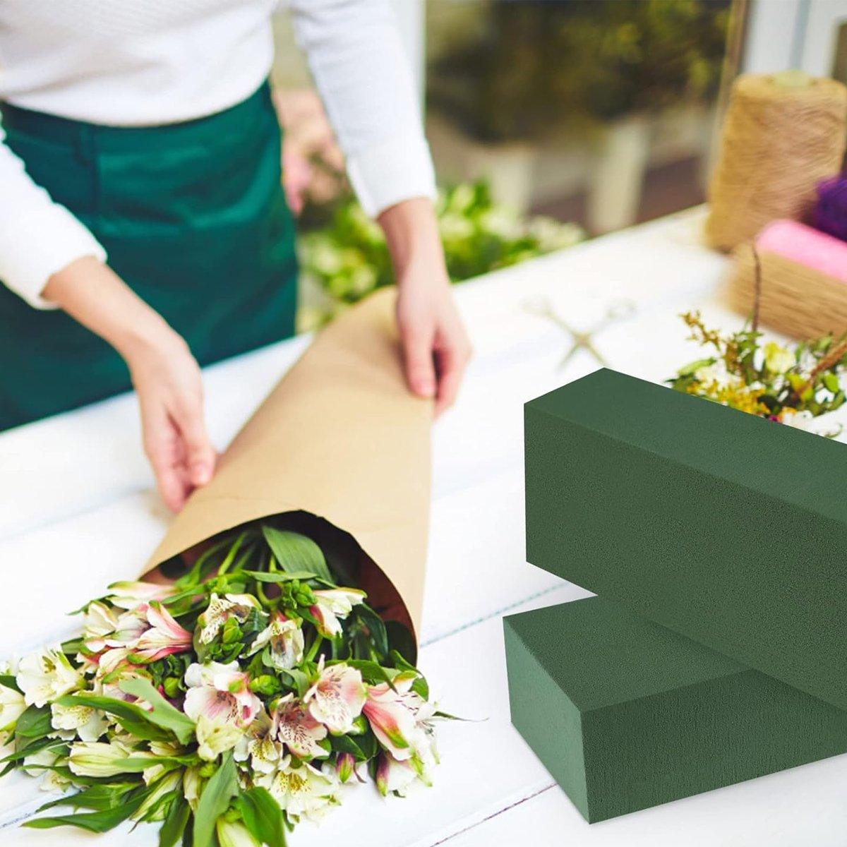 Wet Floral Foam Bricks for Fresh Flower Arrangements - 10 Pack - view 5