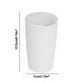 Wheat Straw Coffee Cups with Lids for Cold Drinks, Pack of 30, Black, Grey and White - view 3