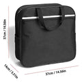 Wheelchair Rear Hanging Storage Bag with Reflective Strip - Black - view 3