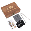 Whisky Chilling Stones Set of 9 with Wooden Gift Box and Tongs - view 2