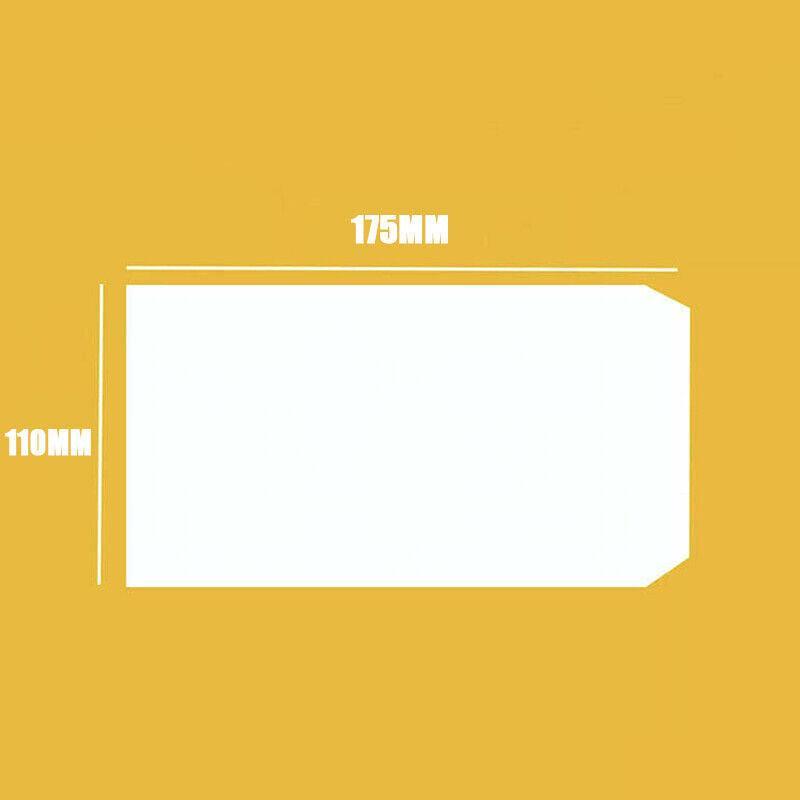 White Business Envelopes with Pre-Printed Postcode, 50 Pack - Size 5N 220 x 110mm - view 15
