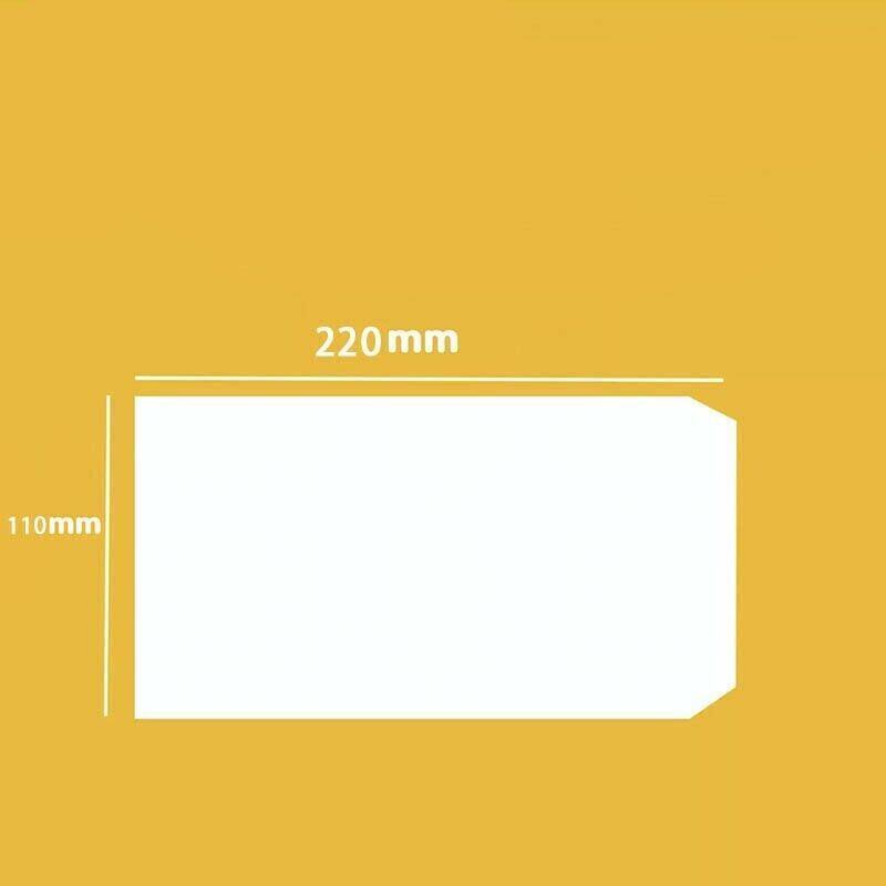 White Business Envelopes with Pre-Printed Postcode, 50 Pack - Size 8N 250 x 160mm - view 3