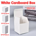 White Cardboard Gift Boxes for Birthday, Christmas and Craft, Pack of 50 - 10 x 10 x 15 cm - view 2