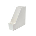 White Desk File Holder with Detachable Hanging Box - Single Set
