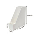 White Desk File Holder with Detachable Hanging Box - Single Set - view 3