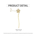 White Flower Fringe Hairpin with Pearl Centre, Vintage Chinese Style for Women - view 3