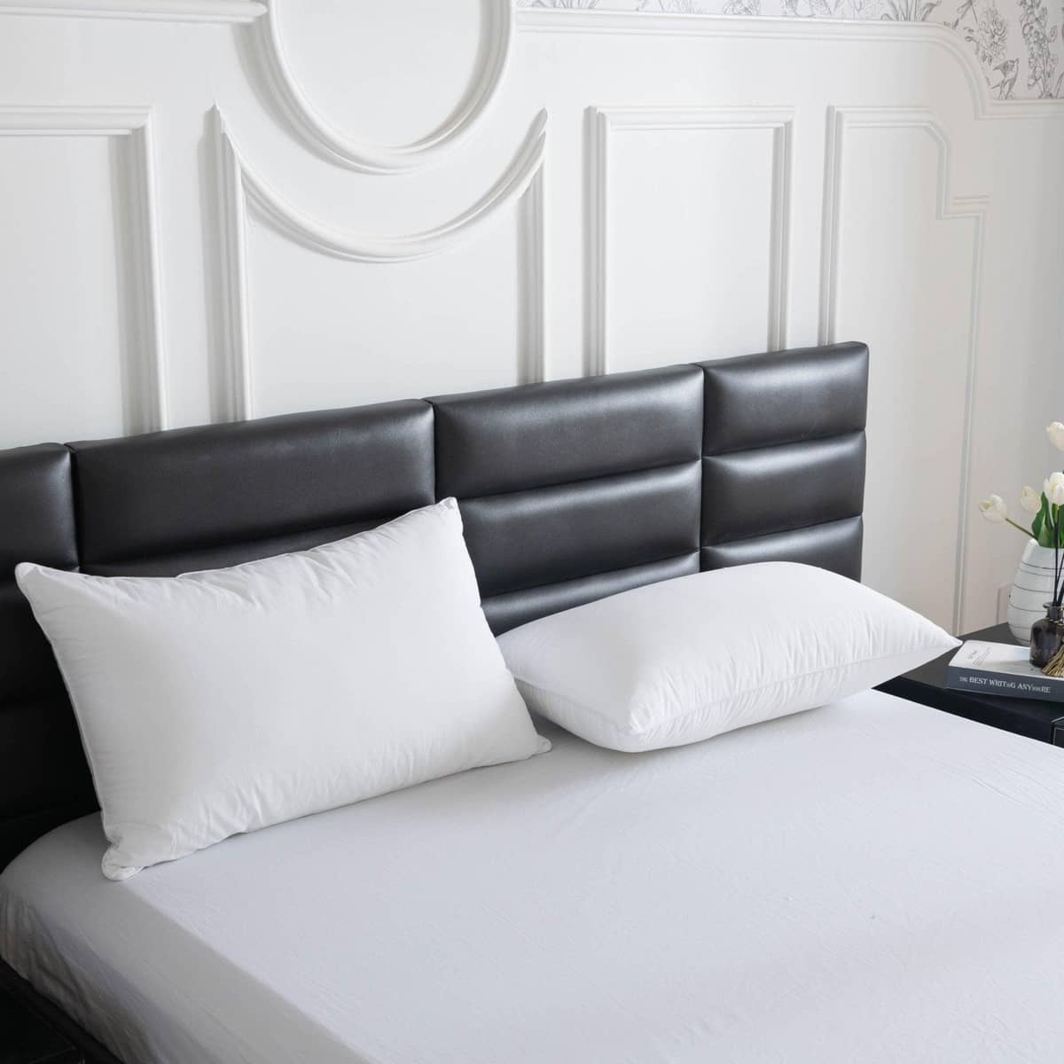 White Hotel Pillow Insert, Standard Bed Pillow 48 x 74 cm - view 5