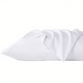 White Hotel Pillowcase 80 x 50 cm - Cotton Satin, 300 Thread Count (60s x 40s)