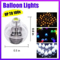 White LED Balloon Lights for Parties and Weddings - Pack of 10 - view 2