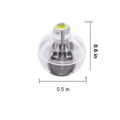 White LED Balloon Lights for Parties and Weddings - Pack of 10 - view 5