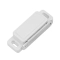 White Magnetic Door Catch for Cupboards, Cabinets and Wardrobes - Pack of 2 - view 3