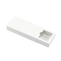 White Paper Drawer Gift Boxes - 17 x 8 x 3.5 cm, Pack of 100