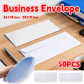 White Peel and Seal Business Envelopes Pack of 50, 22.5 x 11.5 cm - view 2