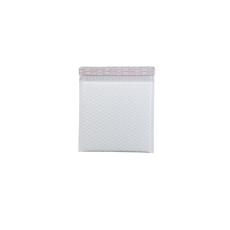 White Poly Bubble Mailers - 13 x 13 cm, 25 Pack