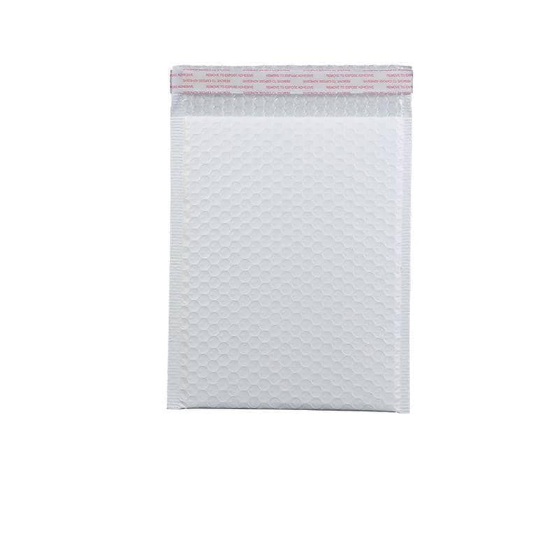 White Poly Bubble Mailers - 19 x 27 cm, 25 Pack