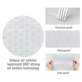 White Poly Bubble Mailers - 20 x 24 cm, 25 Pack - view 4