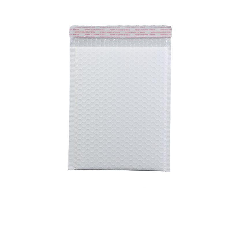 White Poly Bubble Mailers - 20 x 30 cm Plus 4 cm, 25 Pack