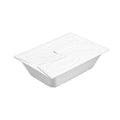 White Pulp Salad Boxes with Lid, Pack of 50 - 850 ml