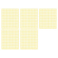 White Round Dot Stickers - 13mm, 132 Dots, 5 Sheets