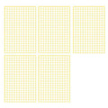 White Round Dot Stickers - 8mm, 260 Dots, 5 Sheets