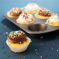 White Round Patty Pans Baking Cups - 2.5 cm Base, Pack of 600 - view 5