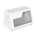 White Sci Fi Desktop Reptile Habitat Terrarium 35 cm Clear Front - view 2
