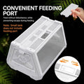 White Sci Fi Desktop Reptile Habitat Terrarium 35 cm Clear Front - view 5