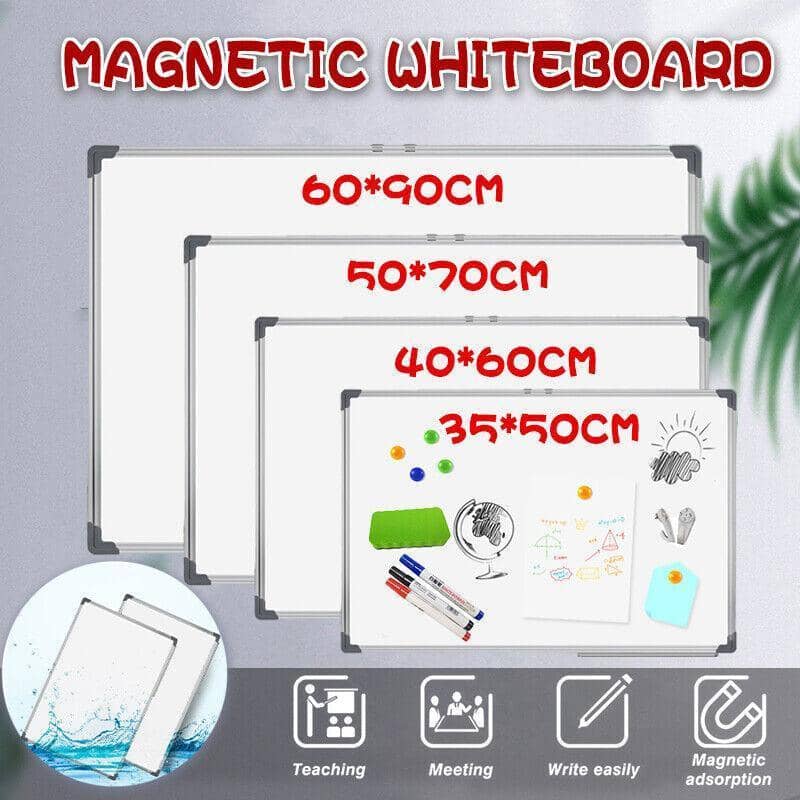 Whiteboard Accessories Set - Eraser, 3 Markers and 10 Magnetic Buttons - view 2
