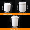 Wide Mouth Plastic Jars with Screw Lids, Pack of 10 - 500 ml - view 4