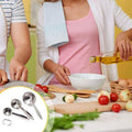 Wide Mouth Stainless Steel Canning Funnel Set with Filter, Pack of 3 - view 4