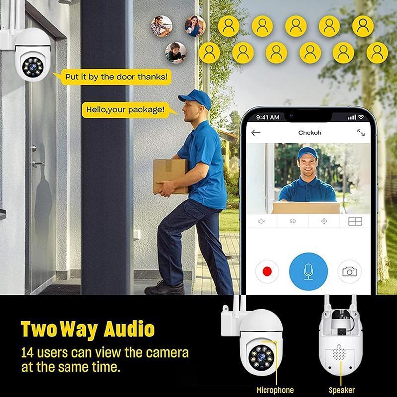WiFi Security Camera, 1080P Night Vision - Dual Band, 1 Camera Only - view 5