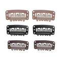 Wig Snap Clips for Hair Extension Wefts, Pack of 30 - Black - view 3