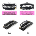 Wig Snap Clips for Hair Extension Wefts, Pack of 30 - Black - view 4