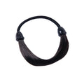 Wig-Style Elastic Hair Rope Ponytail Holder - Black
