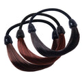 Wig-Style Elastic Hair Rope Ponytail Holder - Dark Brown - view 3