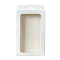 Window Gift Boxes with Hanging Tabs Pack of 50 - White